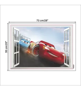 McQueen theme wallsticker 