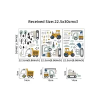 Trucks stickers for boys