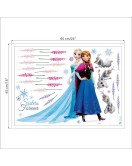 Frozen theme wallstickers