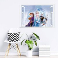 Frozen theme wallstickers