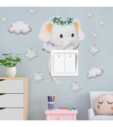 Switch stickers elephant