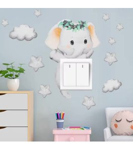 Switch stickers elephant