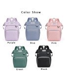 Stylish Multifunctional Mommy Diaper Bag - Waterproof And Large Capacity Nappy Pouch