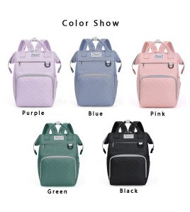 Stylish Multifunctional Mommy Diaper Bag - Waterproof And Large Capacity Nappy Pouch