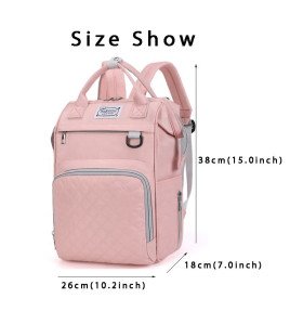 Stylish Multifunctional Mommy Diaper Bag - Waterproof And Large Capacity Nappy Pouch