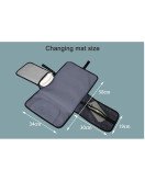 2024 Two Layers - New Design Fashion Large Capacity Diaper Bag Backpack With Baby Changing Mat