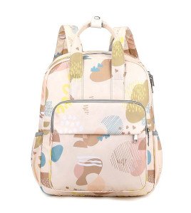 Vibrant Unisex Diaper Backpack - Waterproof &amp; Washable With Large Capacity