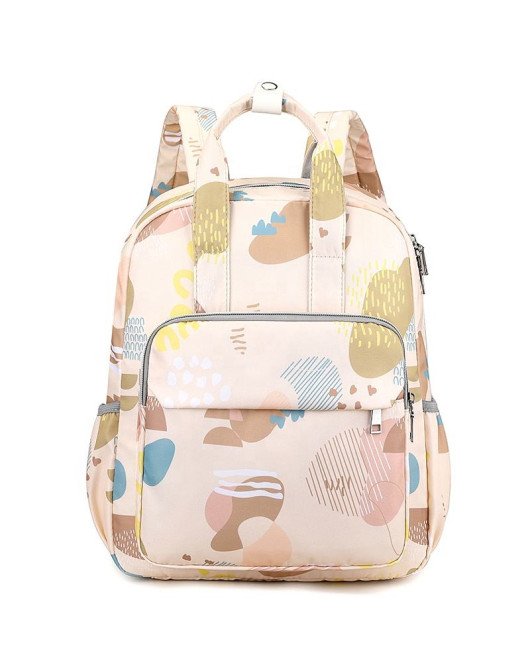 Vibrant Unisex Diaper Backpack - Waterproof & Washable With Large Capacity