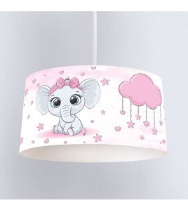Ceiling Elephant Cloud Pink