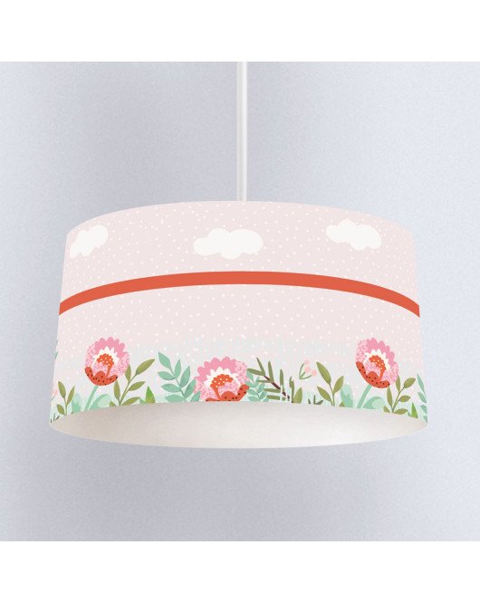 Flowers & Clouds Ceiling Lamp Shade