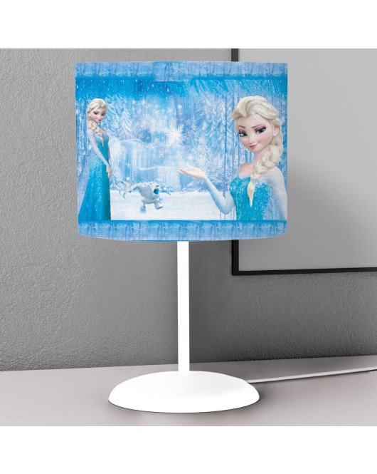 Frozen Princess Kids Table Lamp for Girls Bedroom Nursery Night Light