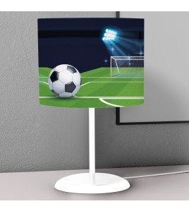 Soccer Ball Sports Kids Table Lamp for Boys Bedroom Playroom Decor