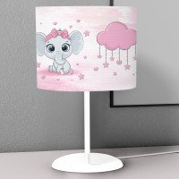 Table Elephant Cloud Pink