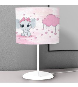 Table Elephant Cloud Pink