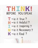 Home Decoration Self-adhesive Colorful Spiritual Wall Quote Stickers