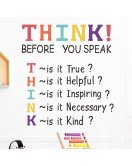 Home Decoration Self-adhesive Colorful Spiritual Wall Quote Stickers