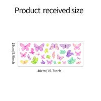 Hot Sale Removable Bedroom 3D Butterfly Decorative Stickers