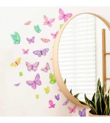 Hot Sale Removable Bedroom 3D Butterfly Decorative Stickers