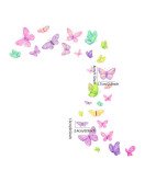 Hot Sale Removable Bedroom 3D Butterfly Decorative Stickers Hot Sale Removable Bedroom 3D Butterfly Decorative Stickers
