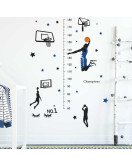 Kids Room Basketball 3d Height Chart Wall Stickers Wall Decals Kids Room Basketball 3d Height Chart Wall Stickers Wall Decals