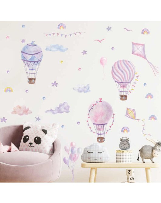 Latest Colorful Balloon Design Baby Nursery Wall Stickers Latest Colorful Balloon Design Baby Nursery Wall Stickers