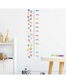 Alphabet 3D Kids Room Cute Kids Measure Height Wall Stickers
