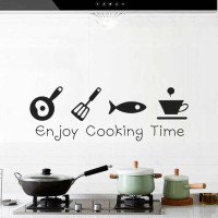 Adhesive Vinyl Cartoon Wall Sticker For Kitchen Decoration