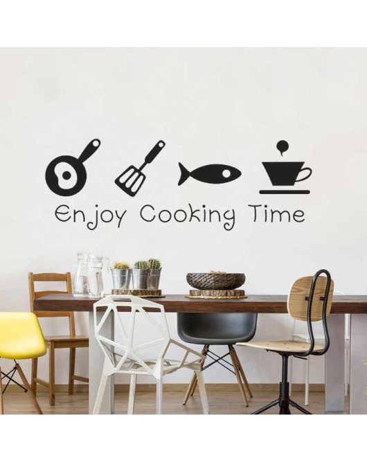 Adhesive Vinyl Cartoon Wall Sticker For Kitchen Decoration Adhesive Vinyl Cartoon Wall Sticker For Kitchen Decoration