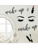 Removable Self Adhesive Shop Decorative Makeup Professional Wall Stickers Removable Self Adhesive Shop Decorative Makeup Professional Wall Stickers