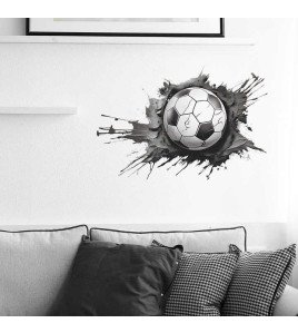 Children's Room Decor Removable 3d Football Stickers Wall