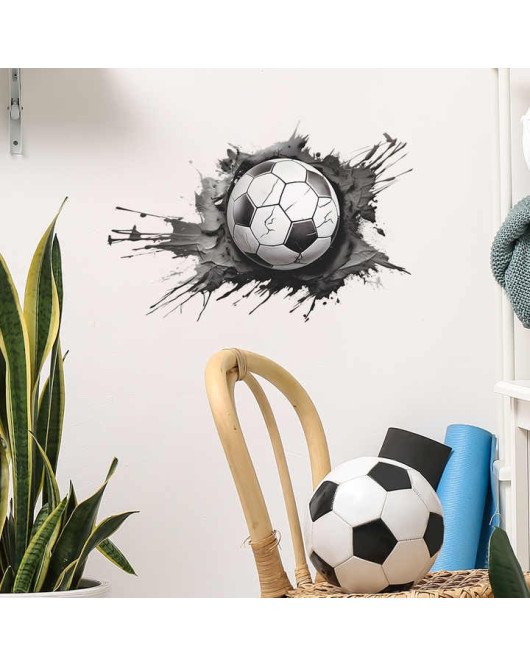 Children's Room Decor Removable 3d Football Stickers Wall Children's Room Decor Removable 3d Football Stickers Wall