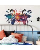 Self Adhesive 3d Vinyl Large Wall Stickers For Electronic Games Room