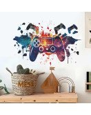 Self Adhesive 3d Vinyl Large Wall Stickers For Electronic Games Room