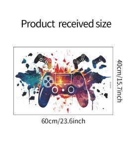 Self Adhesive 3d Vinyl Large Wall Stickers For Electronic Games Room