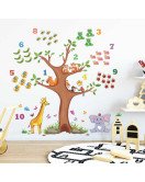 Removable Cute Animal Tree Cartoon Wall Stickers Baby Room Kids Room