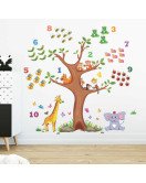 Removable Cute Animal Tree Cartoon Wall Stickers Baby Room Kids Room