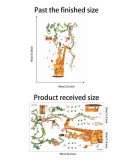 Baby Room Decoration Transparent Wall Stickers Animals And Tree