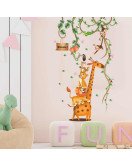 Baby Room Decoration Transparent Wall Stickers Animals And Tree