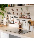 Self Adhesive Home Decoration Removable English Quote Wall Stickers For Kitchen