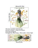 Girls Room Decoration Positive Quotes For Wall Stickers