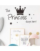 Baby Room Decoration Self Adhesive Wall Decal Princess