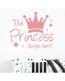 Baby Room Decoration Self Adhesive Wall Decal Princess