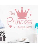 Baby Room Decoration Self Adhesive Wall Decal Princess