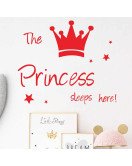 Baby Room Decoration Self Adhesive Wall Decal Princess