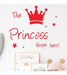 Baby Room Decoration Self Adhesive Wall Decal Princess