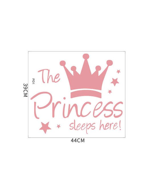 Baby Room Decoration Self Adhesive Wall Decal Princess