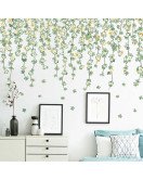 Living Room Tv Background 3D Flower Vine House Wall Stickers