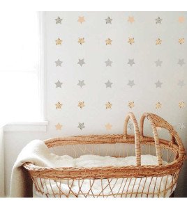 Self Adhesive Home Decor Cartoon Pvc Star Baby Wall Stickers Bedroom