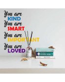 Baby Room Wall Decoration Cartoon Vinyl Quote Inspirational Saying Stickers