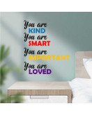 Baby Room Wall Decoration Cartoon Vinyl Quote Inspirational Saying Stickers